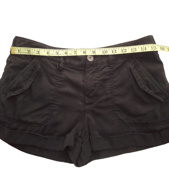 Aritzia TNA Conductor Shorts 100% Lyocell Black 6 - Picture 10 of 15